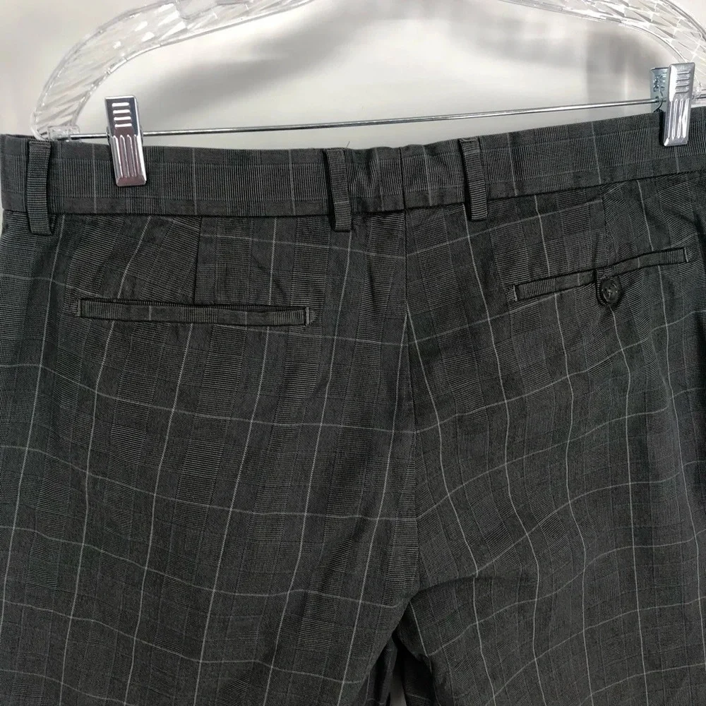 Banana Republic flat front trousers 35 x 30 grey